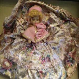 Vintage Dolls Of All Nations Debutante with Floral Dress